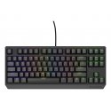 GENESIS Thor 230 TKL näppäimistö Pelaaminen USB QWERTY Englanti (US) musta