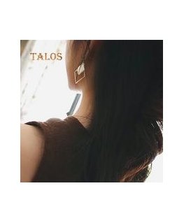 Square Steel Earrings