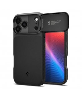 Spigen Optik Armor (MagFit) iPhone 17 Pro Max Case Black