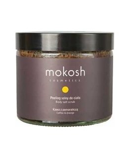 Mokosh Cosmetics Keha Sool Scrub Kohvi & Apelsin Keha druskas šveitiklis Kohv apelsiniga 300g