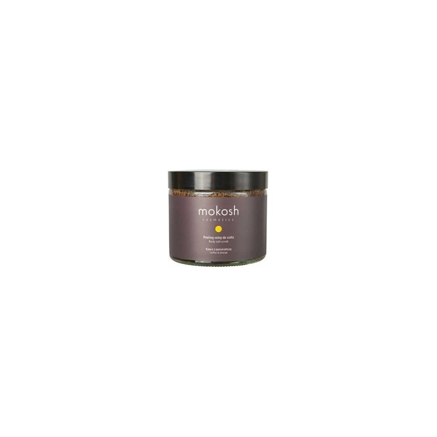 Mokosh Cosmetics Kūno druskos šveitiklis Kava su apelsinu 300g