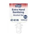 Tork Extra Alcohol Gel Hand Sanitizer (424205) S4, 1l Tork Extra Alcohol Gel Hand Sanitizer (424205) S4, 1l