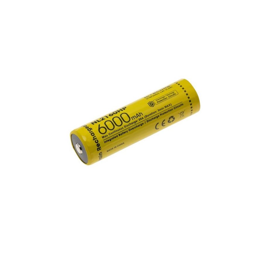 Nitecore NL2160HP 6000 mAh uzlādējama 21700