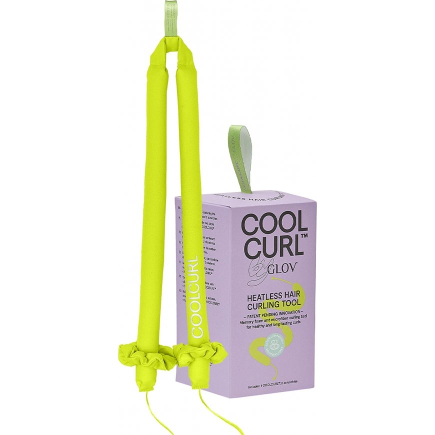 Glov CoolCurl innovative hair curler without heat Black