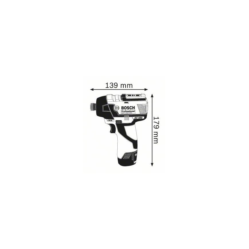 Bosch GDR 12V-110 Professional 1/4" 110 Nm 10,8 V – 4