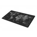 NATEC Time Zone Map Maxi musta, Harmaa NATEC Time Zone Map Maxi musta, Harmaa