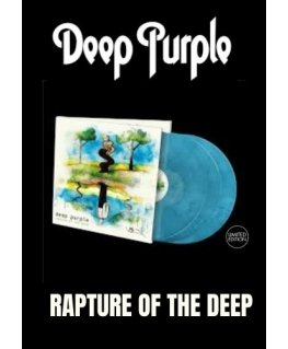 earMUSIC DEEP PURPLE "Rapture Of The Deep" (45 RPM, skaidrus dangaus mėlynas)