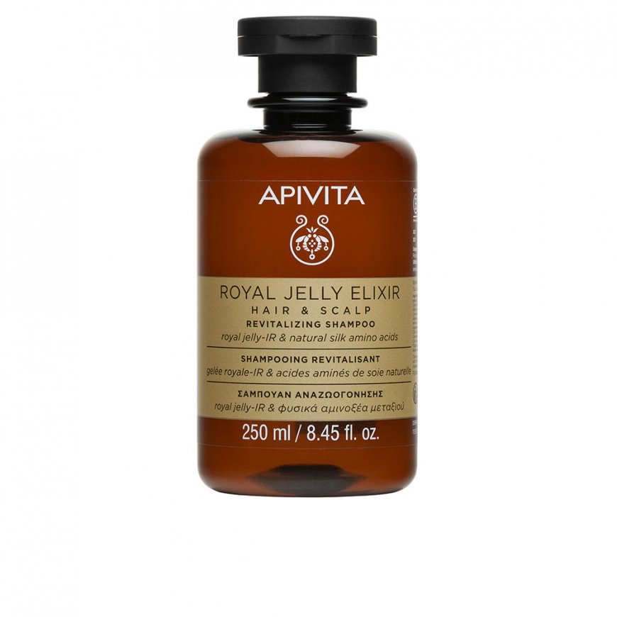 Apivita ROYAL JELLY elustav šampoon 250 ml
