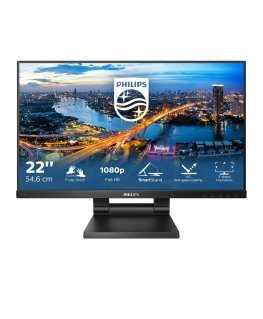 Philips B Line 222B1TC/00 PC lamekuvar 54,6 cm (21.5") 1920 x 1080 pikslit Full HD LED Puutetundlik ekraan Must