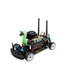 JetRacer Pro Al – nelja ratta roboti platvorm koos kaameraga, alalisvoolumootor, OLED ekraan Nvidia Jetson Nano Pro – Waveshare 