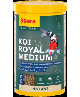 Barība dīķa zivīm - Sera KOI Royal Medium, 1000ml (270g)