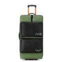 Delsey Jeep JS006B Trolley Duffle matkalaukku, 82 cm, vihreä