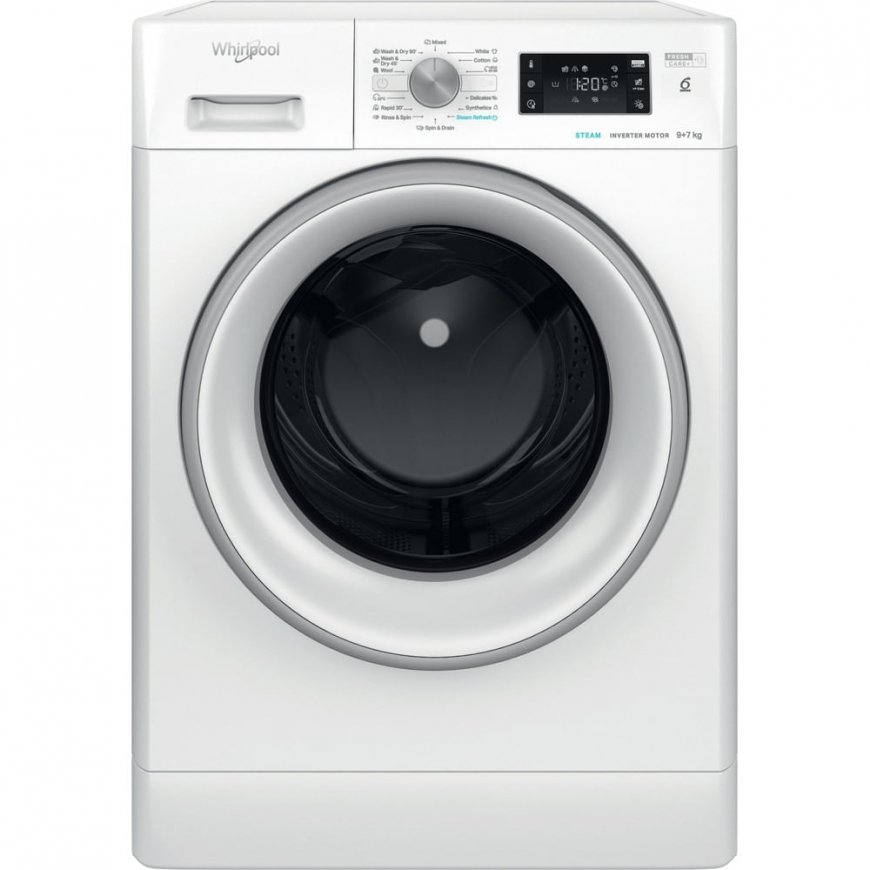 Whirlpool FFWDB 976258 SV EE washer dryer Freestanding Front-load White E – 3