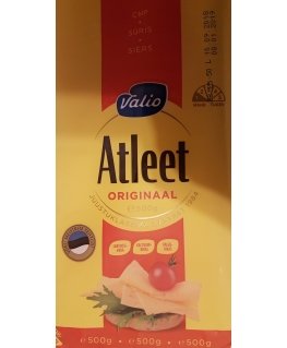 Valio Fermentinis sūris VALIO ATLEET ORIGINAL, viilutatud 26%, 500g