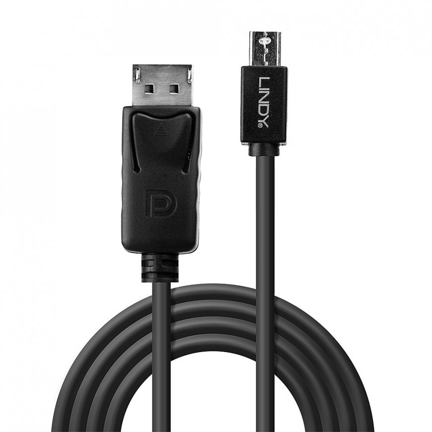 Lindy 41646 DisplayPort кабель 2 m Mini DisplayPort Черный – 2
