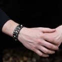 Troli Styginė apyrankė sü heart Musta / Kuldne