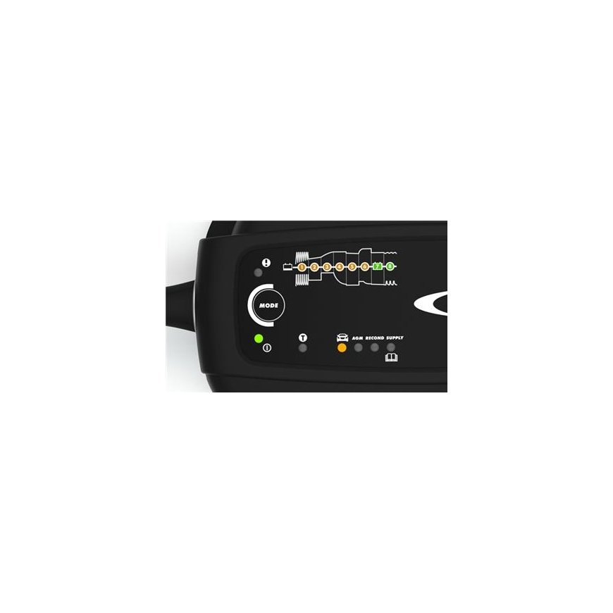 Ctek MXS 10EC 12 V Must, Hõbe – 3
