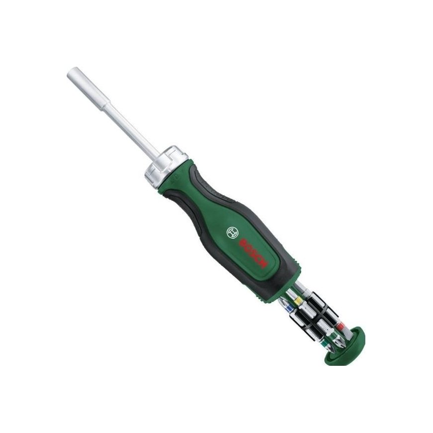 Отвертка с трещоткой Bosch с 12 битами (1.600.A02.BX2) – 2