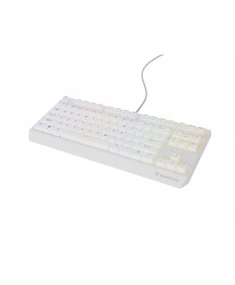 GENESIS Thor 230 TKL tastatūra Speļu USB + RF Wireless + Bluetooth QWERTY Balts