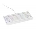 GENESIS Thor 230 TKL näppäimistö Pelaaminen USB + RF Wireless + Bluetooth QWERTY Valkoinen