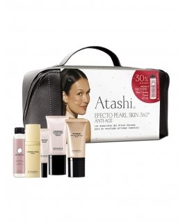 Atashi RITUAL PEARL SKIN EFFECT 360 - Kylpyhuonepussukka, 6 osaa tapauksessa
