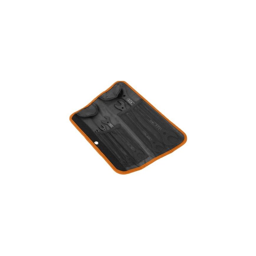 Neo Tools Kahepoolne ültenõrk avatud mutrivõtmete komplekt, 4 ühes, 6–27 mm (20 suurust), 5 tk. komplekt.