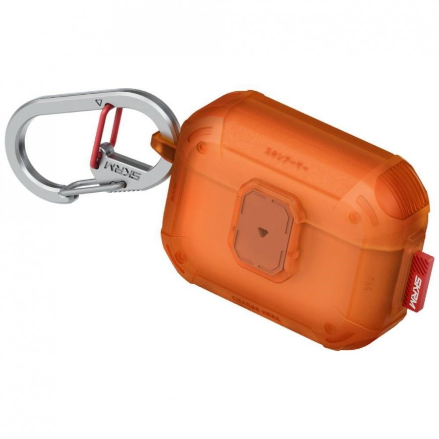 Skinarma Mecha LE Case for AirPods Pro 3 Orange