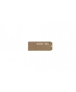 Goodram UME3 Eco Friendly USB flash drive 64 GB USB Type-A 3.2 Gen 1 (3.1 Gen 1) Brown
