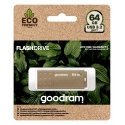 Goodram UME3 Eco Friendly USB atmintukas 64 GB USB A tipo 3.2 Gen 1 (3.1 Gen 1) Ruda Goodram UME3 Eco Friendly USB atmintukas 64 GB USB A tipo 3.2 Gen 1 (3.1 Gen 1) Ruda