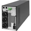 Qoltec 52281 puhvertoiteallikas (UPS) Online UPS 2 kVA 2000 W 3 vahelduvvoolu kontakt