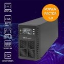 Qoltec 52281 источник бесперебойного питания Двойное преобразование (онлайн) 2 kVA 2000 W 3 розетка(