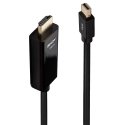 Lindy 36926 videokaapeli-adapteri 1 m HDMI-tyyppi A (vakio) Mini DisplayPort musta Lindy 36926 videokaapeli-adapteri 1 m HDMI-tyyppi A (vakio) Mini DisplayPort musta