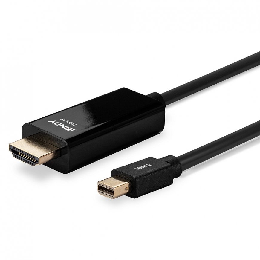 Lindy 1m Mini DisplayPort to HDMI 10.2G Cable – 5