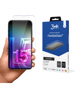 Hybrid glass 3mk FlexibleGlass v2.0 for Apple iPhone 15 Pro