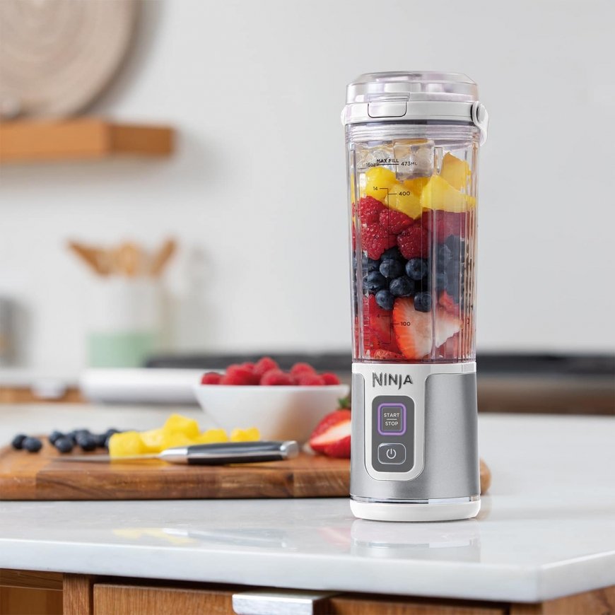 Ninja Blast 0,532 L Kannettava blenderi 14,4 W Valkoinen – 2