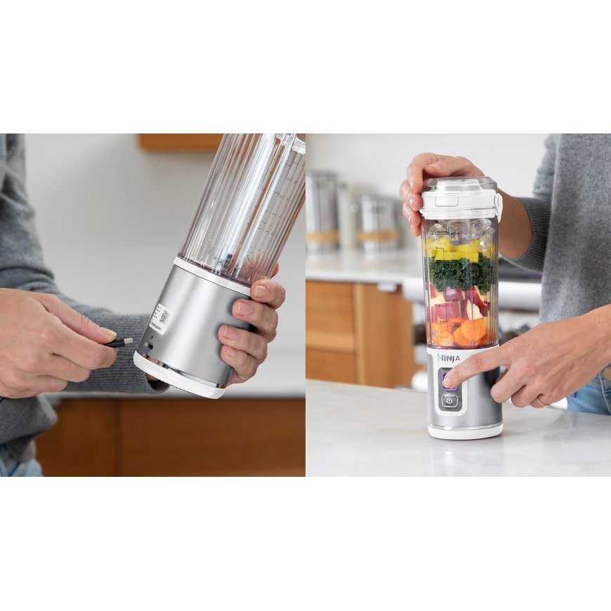 Ninja Blast 0,532 L Kannettava blenderi 14,4 W Valkoinen – 3