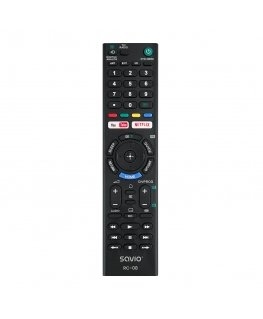 Savio RC-08 nuotolinio valdymo pultelis TV Spaudžiamieji mygtukai