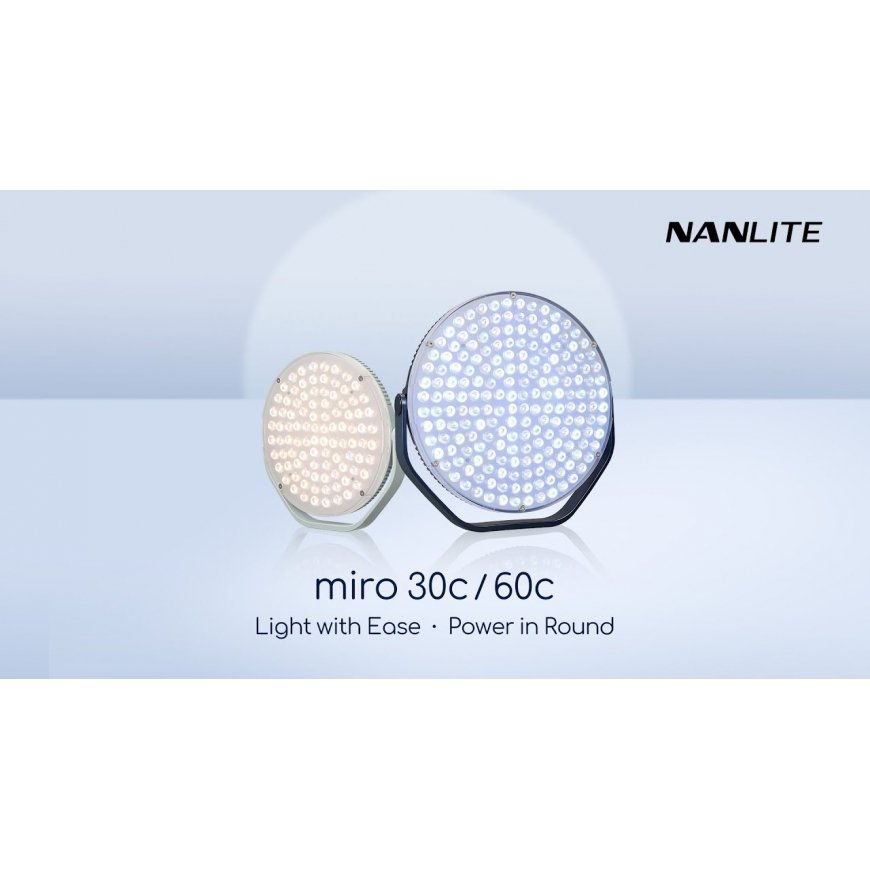 Nanlite miro 60C sügismust sinine – 2