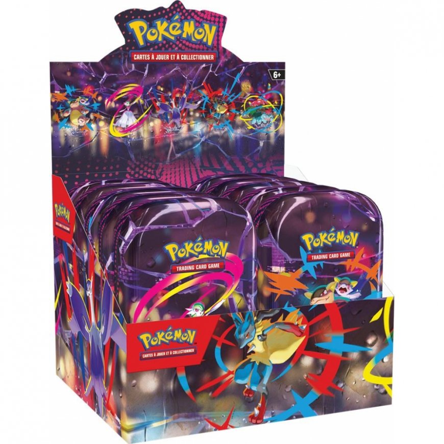 Pokémon TCG: ME01 - 10 Mini Tins Mega Evolution Screen