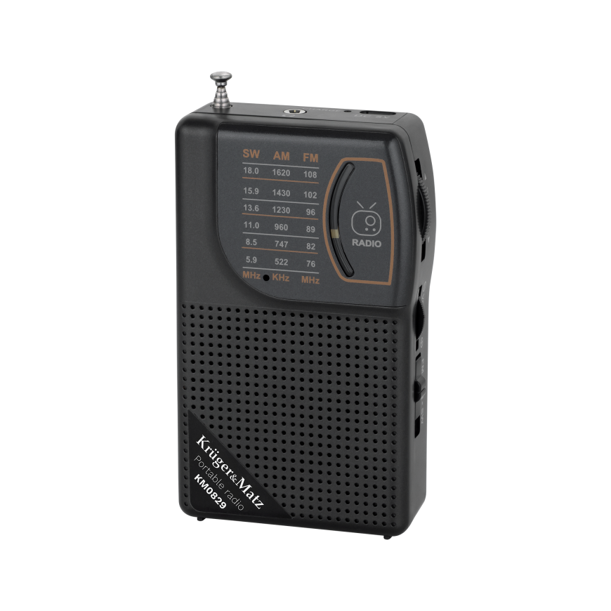 Portable Analog Radio Kruger & Matz model KM0829 – 2