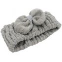 Glov Satin Towel Wrap, Reversible Satin Hair Turban, Black