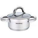 Klausberg 12 cm nerūsējošā tērauda katls, 0,5 l, KB-7120 Klausberg 12 cm nerūsējošā tērauda katls, 0,5 l, KB-7120