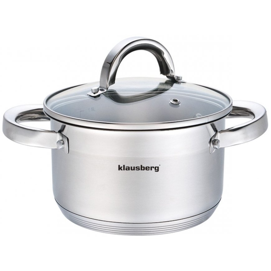 Klausberg 12 cm nerūsējošā tērauda katls, 0,5 l, KB-7120 – 2