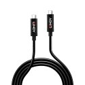 Lindy 43308 USB-kaapeli USB 3.2 Gen 2 (3.1 Gen 2) 5 m USB C musta Lindy 43308 USB-kaapeli USB 3.2 Gen 2 (3.1 Gen 2) 5 m USB C musta