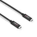 Lindy 43308 USB кабель USB 3.2 Gen 2 (3.1 Gen 2) 5 m USB C Черный Lindy 43308 USB кабель USB 3.2 Gen 2 (3.1 Gen 2) 5 m USB C Черный