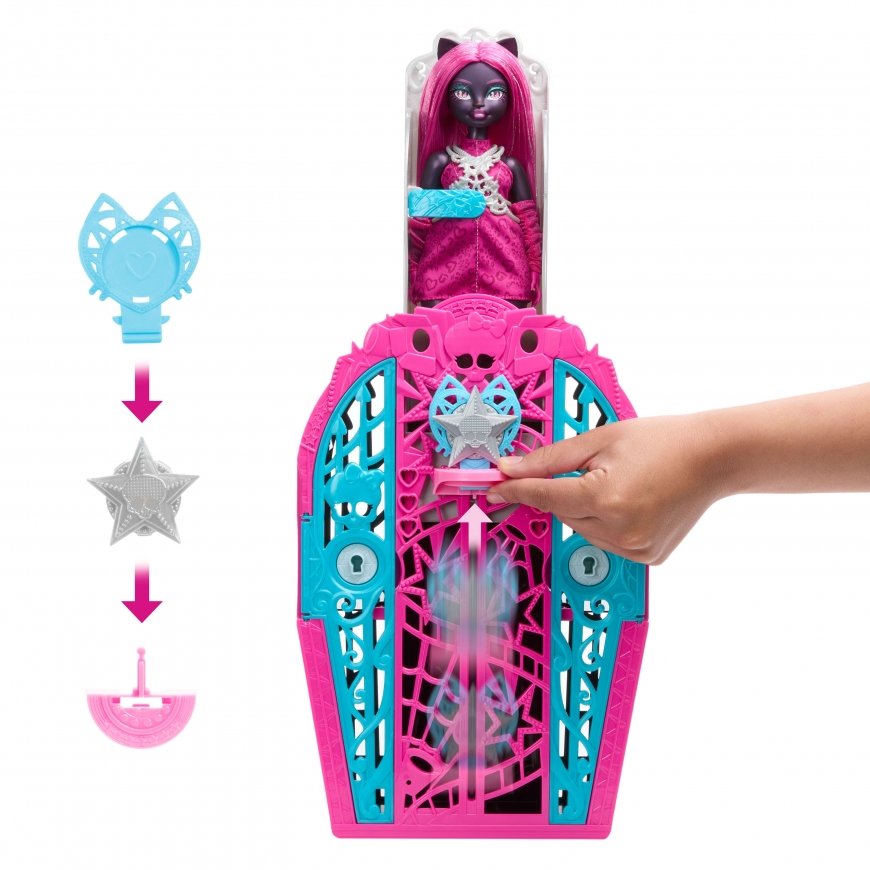 Monster High Skulltimate Secrets JBG82 lėlė – 5