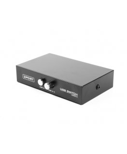 Gembird DSU-21 KVM переключатель Белый