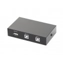 Gembird DSU-21 KVM switch White Gembird DSU-21 KVM switch White