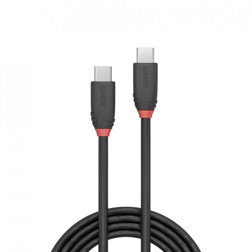 Lindy 36907 USB-kaapeli USB 3.2 Gen 1 (3.1 Gen 1) 1,5 m USB C musta – 2