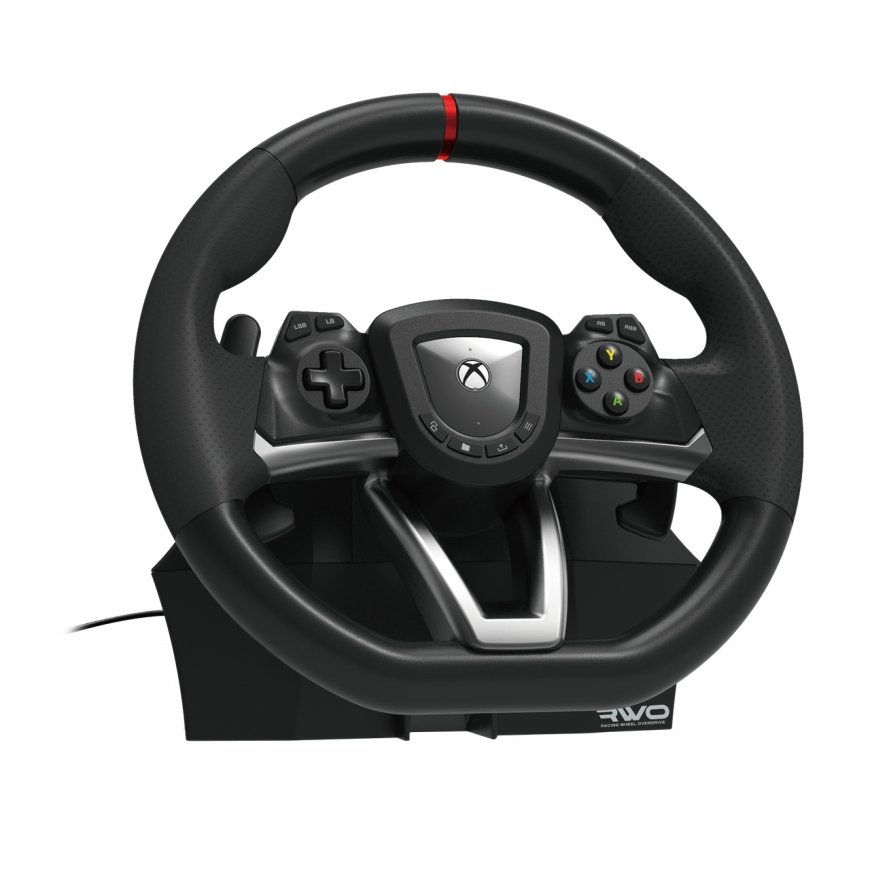 Hori Racing Wheel Overdrive Melns, Sudrabs